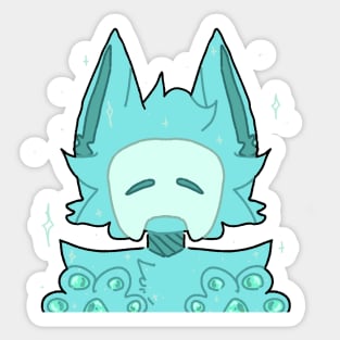 Happy Slime Pup Sticker